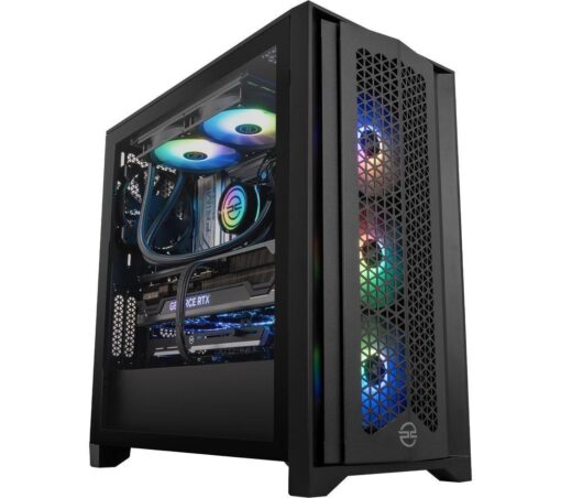 PCSPECIALIST Nexa 630 Gaming PC - AMD Ryzen™ 7, RTX 4080 SUPER, 2 TB SSD, Black