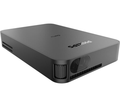 PHILIPS GoPix 1 GPX1100 Portable Projector, Black