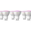 PHILIPS HUE White & Colour Ambiance Smart LED Spotlight - GU10, Pack of 6