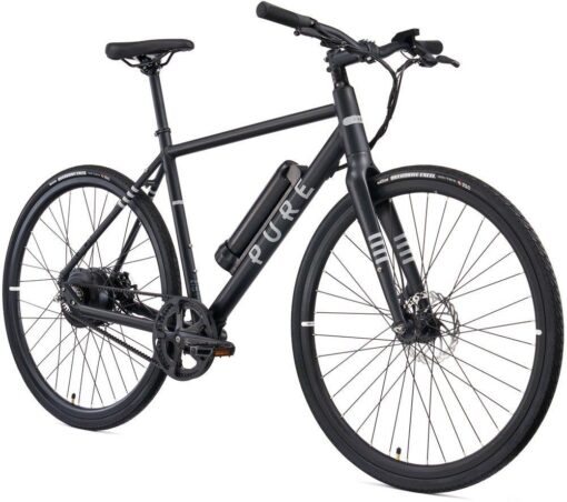 PURE ELECTRIC Flux One Electric Bike - Black, Black