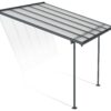 Palram - Canopia Sierra 3 x 3.05m Patio Cover - Grey Clear