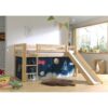 Pino European Single (90 x 200cm) Mid Sleeper Loft Bed Bed by Vipack