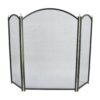 Plus 3 Panel Steel Fireplace Screen