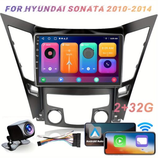 Podofo Replacement For 2010-2014- [2+32g] 9 Touchscreen Dsp Wireless Carplayer And Auto, , Gps, + Ahd