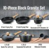 Pots And Pans Set Non Stick Set With , Sets Suitable For Gas, Electric, Induction, Kitchen Cooking Set With Frying Pans, Saucepans, Casserole,