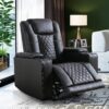 Power Recliner, Single Sofa Recliner For Living Room, Home Theater Seating With Cup Holder And Armrests Concealed Storage And Usb Port