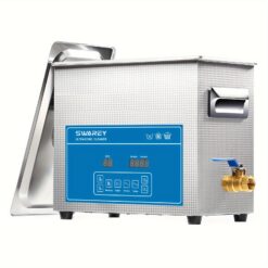 Professional Ultrasonic Cleaning Device, 6.5l Ultrasonic Cleaning Device 40 Khz With Digital Timer And Heating, Ultrasonic Cleaner For Glasses Tools