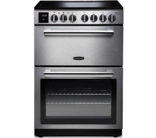 RANGEMASTER Professional PROPL60ECSS/C 60 cm Electric Ceramic Range Cooker - Stainless Steel & Chrome, Stainless Steel