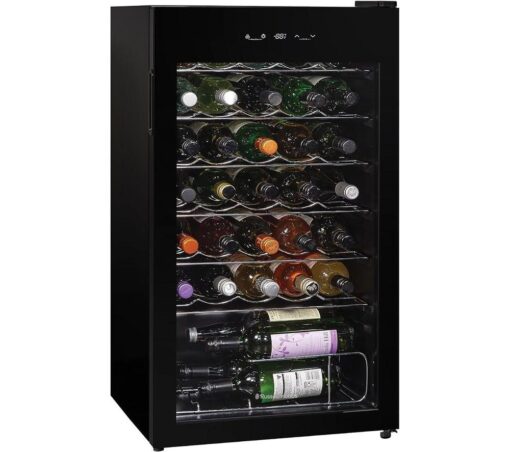 RUSSELL HOBBS RH34WC101B Wine Cooler - Black, Black