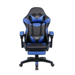 Racing Massage Computer Gaming Chair with Footrest