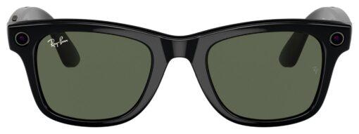 Ray-Ban Meta Wayfarer - Shiny Black, G15 Green