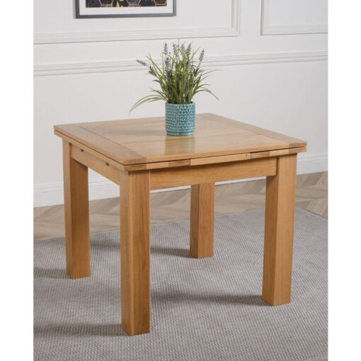 Richmond 90 - 150cm Small Oak Extendable Dining Table