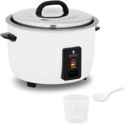 Royal Catering - Electric Rice Cooker Commercial Rice Maker Steamer Non-Stick Pot 10L 1550W