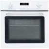 S.i.a - sia SO103WH 60cm White Built In Single Electric True Fan Oven With Digital Timer