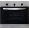 S.i.a - sia SO111SS 60cm Stainless Steel Built In Single Electric True Fan Oven