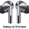 SAMSUNG Galaxy Buds3 Pro Wireless Bluetooth Noise-Cancelling Earbuds - Silver, Silver/Grey