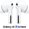 SAMSUNG Galaxy Buds3 Pro Wireless Bluetooth Noise-Cancelling Earbuds - White, White