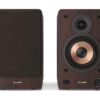 SHARP CP-SS30 Bluetooth Speaker - Brown, Brown