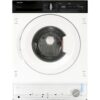 SHARP ES-NIH814BWA-EN Integrated 8 kg 1400 Spin Washing Machine - White, White