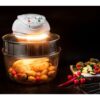 SQ Professional 17L Flash Glass Bowl Halogen Oven