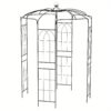 Safstar 9.4' High X 6.8' Wide Birdcage Shape Arch W/hanging Hook French Style Wedding