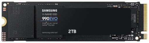 Samsung 990 EVO 2TB PCIe 4.0 x4 & 5.0 x2 NVMe Internal SSD