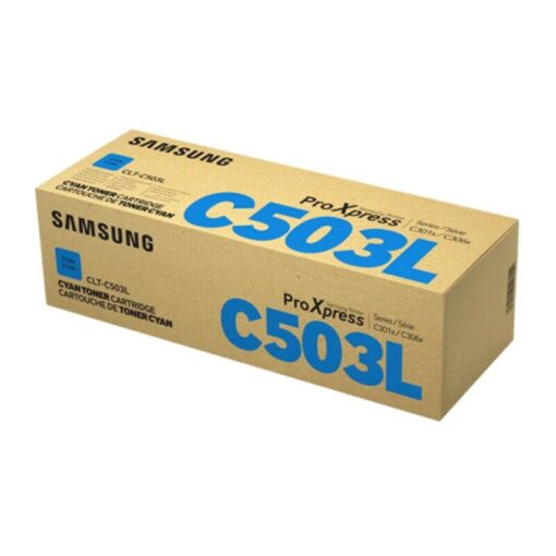 Samsung - CLTC503L Cyan Toner Cartridge 5K pages - SU014A