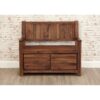 Sandrine Wood Storage Bench