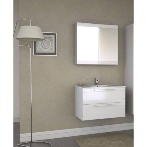 Serena Retro 2 Piece 760mm Bathroom Furniture Suite