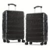 Set Of 2 28 In Luggage, Hard Shell Rolling Suitcase For Travel With Spinner Wheels Lightweight