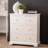 Sheppard 81cm Tall Wooden Chest of Drawers for Living Room Furniture, 4 Drawer Storage Cabinet