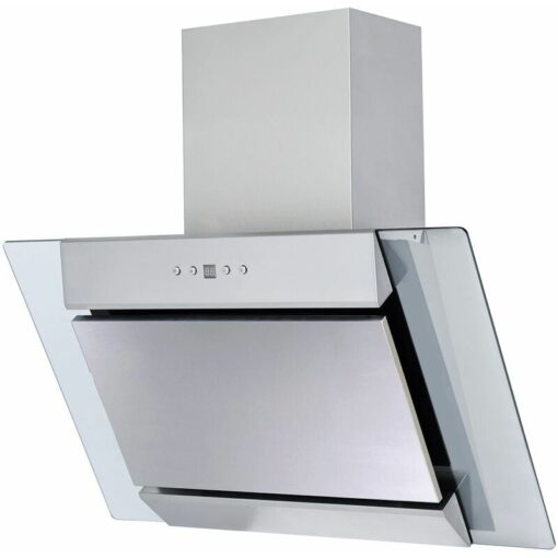 Sia AGL71SS 70cm Stainless Steel Angled Chimney Cooker Hood Kitchen Extractor