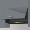 Sia INT60BL 60cm Black Integrated Built In Cooker Hood Kitchen Extractor Fan