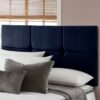 Silentnight Arezzo 150 Velvet Kingsize Headboard - Maritime