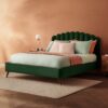 Silentnight Oriana Double Velvet Bed Frame - Green