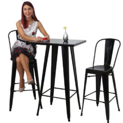 Soham Dining Set with 2 Stools