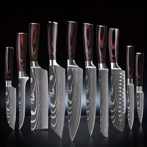 Special Chef's Knife Damascus-print Professional Kitchen Home Cutting Knife 's Knife Sushi Knife Carving Knife