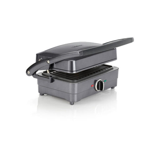 Style Collection 2-in-1 Grill & Sandwich Maker with Pancake Plates Midnight Grey - Cuisinart