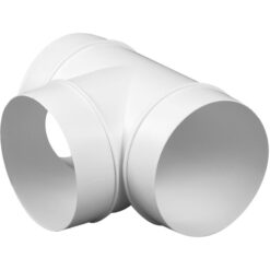 T piece Pipe joint Circular pvc 100