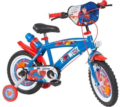 TOIMSA Superman 16" Kids' Bike - Blue, Blue