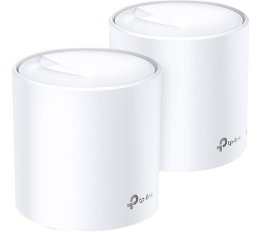 TP-LINK Deco X60 Whole Home WiFi System - Twin Pack, White