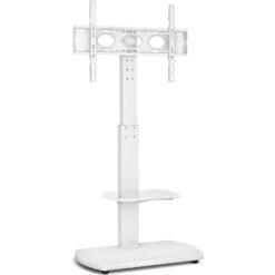 TTAP FS-1-WHT 600 mm TV Stand with Bracket - White, White