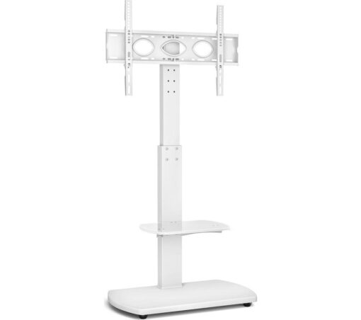 TTAP FS-1-WHT 600 mm TV Stand with Bracket - White, White