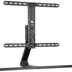 TTAP PED64S2 905 mm TV Stand with Bracket - Black, Black