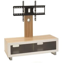 TTAP TVS1001 TV Stand with Bracket - Light Oak, Brown