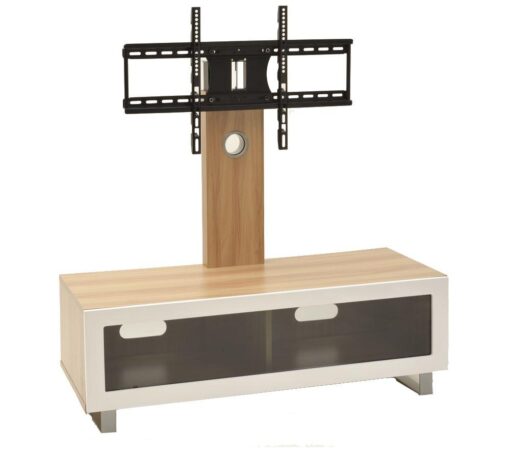 TTAP TVS1001 TV Stand with Bracket - Light Oak, Brown