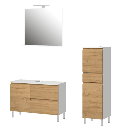 Teramo 80mm Bathroom Furniture Suite