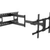 Ttap TTD604DA4 Full Motion 43-80" TV Bracket, Black