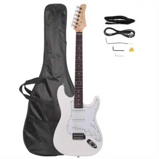 Ubesgoo 39" Fingerboard Electric Guitar + + Cord + Strap + Accessor