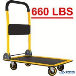 Upgraded 330 Lbs/660 Lbs Moving Duty Saving Steel Bed /